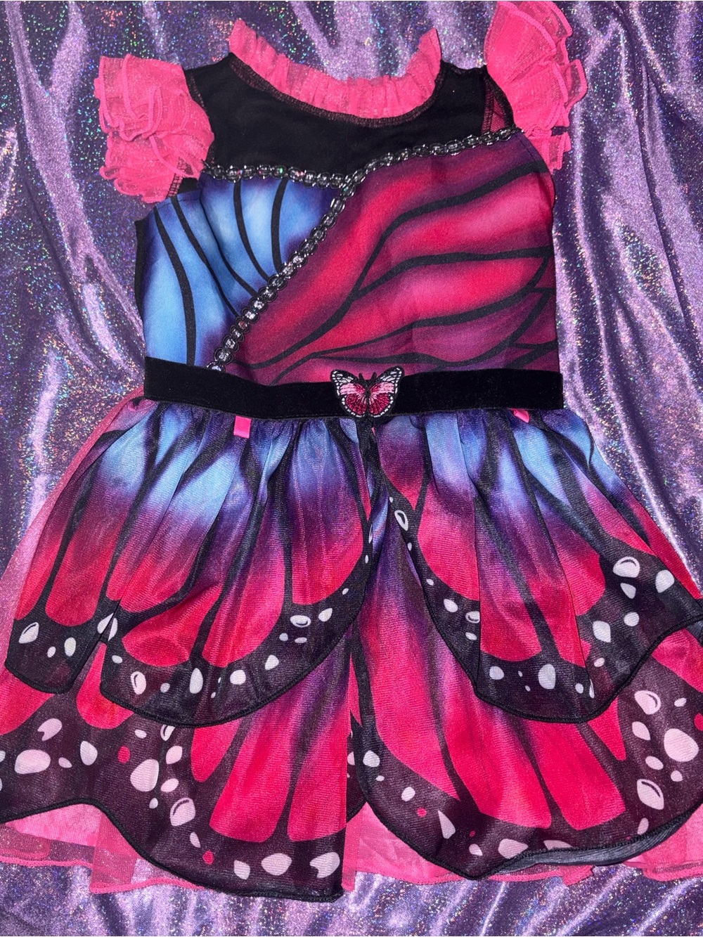 Girls Butterfly Costume Dress